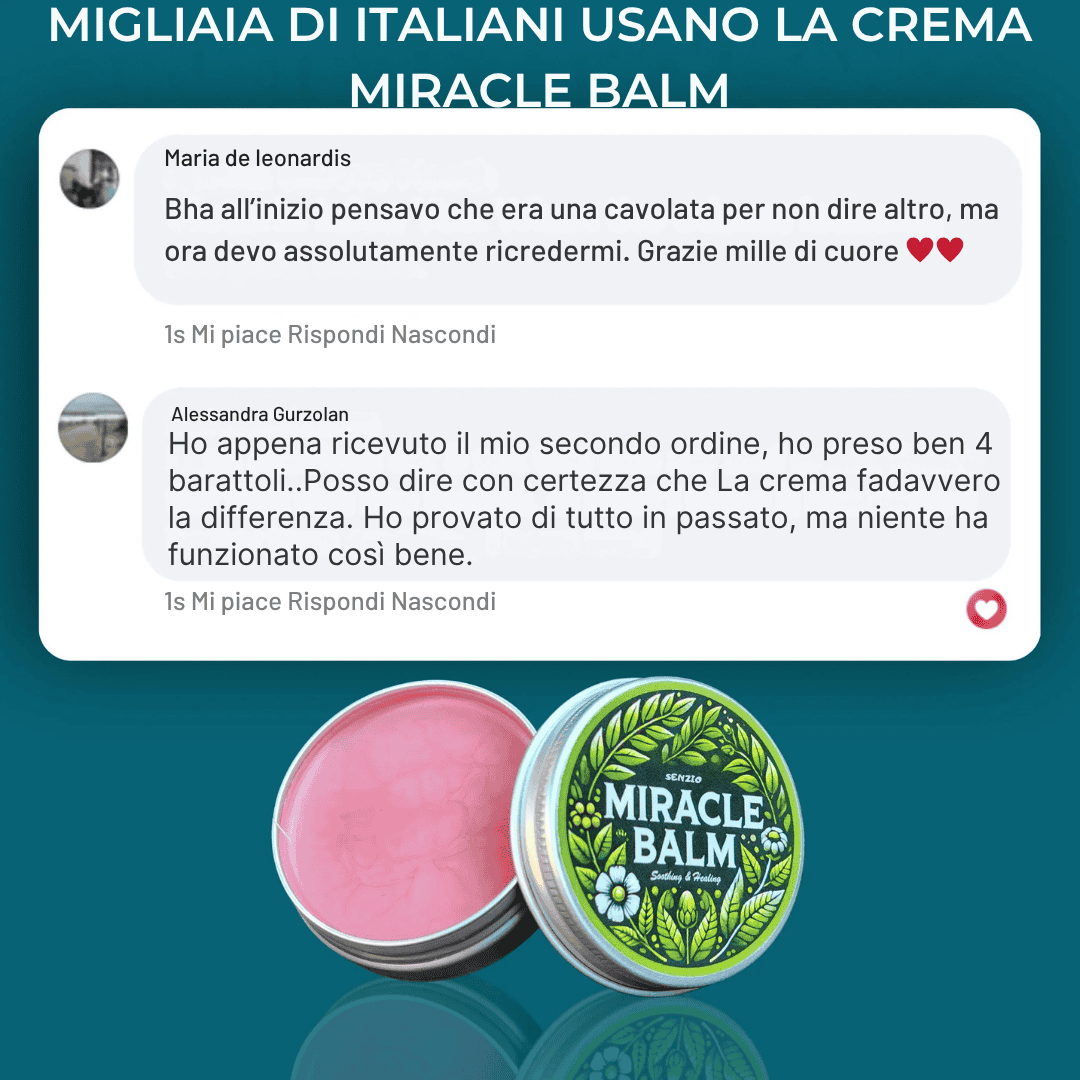 Crema Miracle Balm - Il potere delle erbe naturali