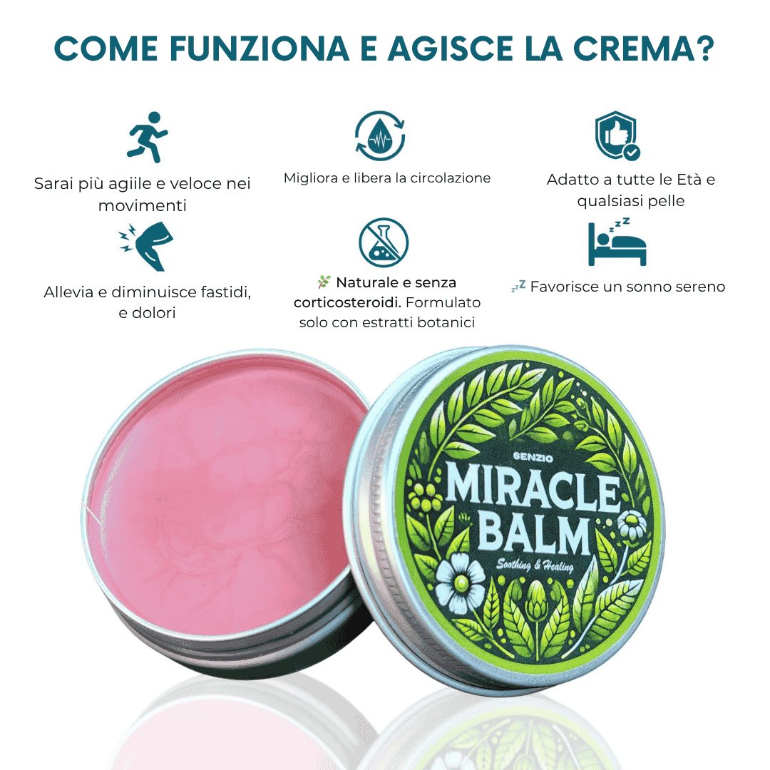 Crema Miracle Balm - Il potere delle erbe naturali