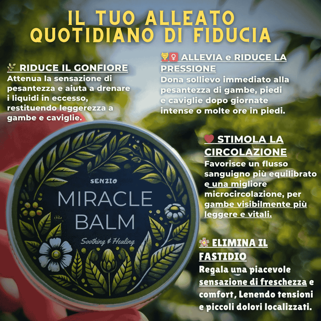 Crema Miracle Balm - Il potere delle erbe naturali